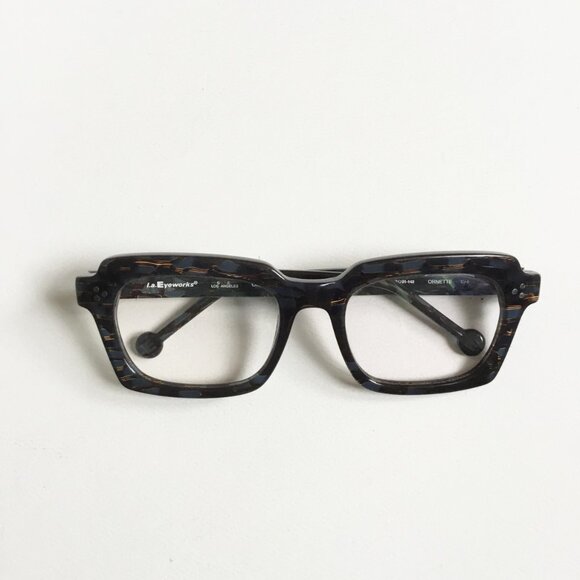 l.a. Eyeworks Ornette 188 Lazuli 56mm Acetate Frames Eyeglasses - Picture 1 of 9